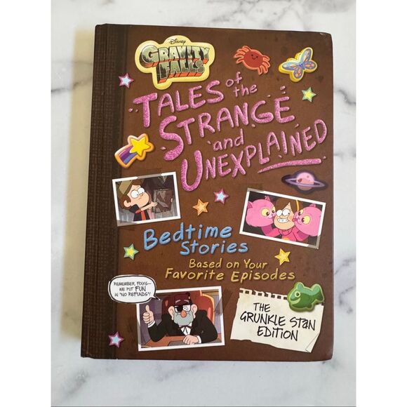 Gravity Falls hardback book Tales of the Strange & Unexplained bedtime stories - Picture 1 of 5